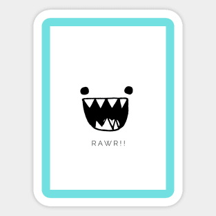 RAWR Sticker